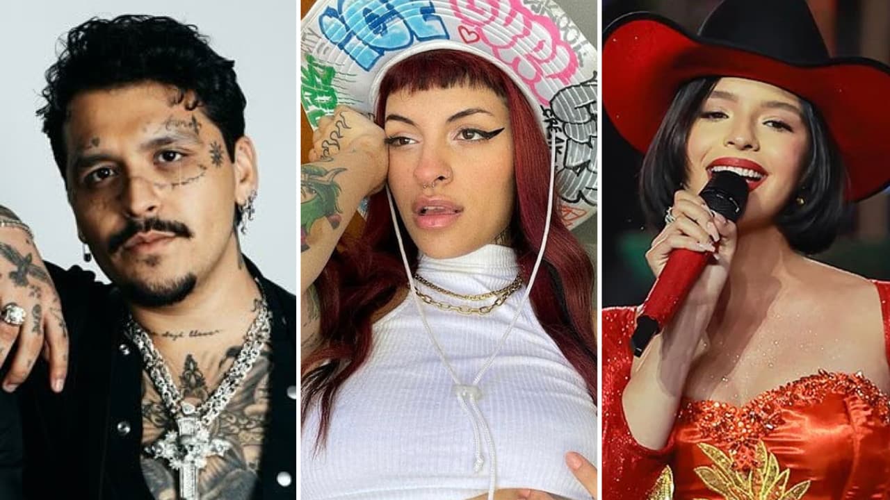 Nodal se hace nuevo tatuaje: ¿Inspirado en su ruptura con Cazzu o en Ángela Aguilar?