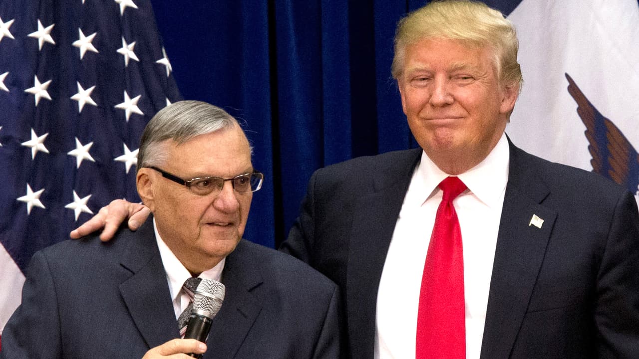 Trump y Arpaio, unidos en el fanatismo