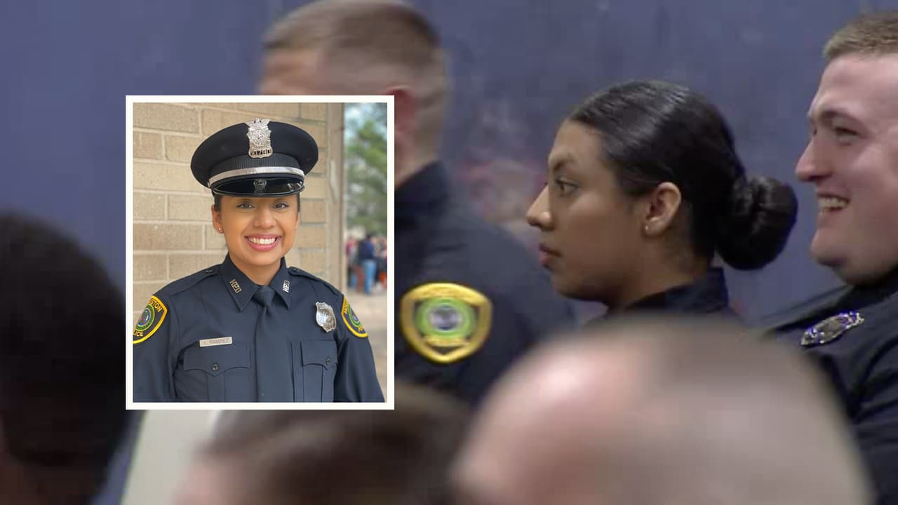 "Salgan adelante por ustedes mismas": Conoce la historia de la hispana que cumplió el sueño de ser policía de Houston