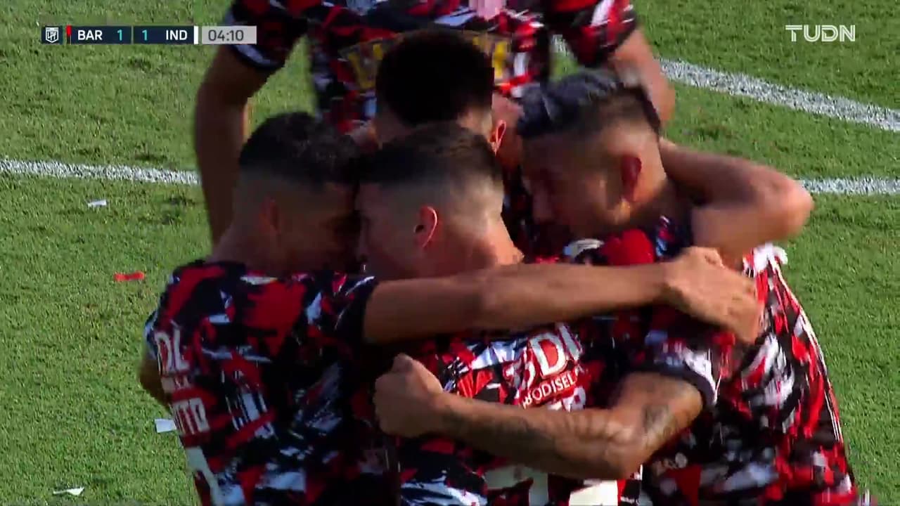 ¡Por fin despertó! Barracas consigue el 1-1 ante Independiente