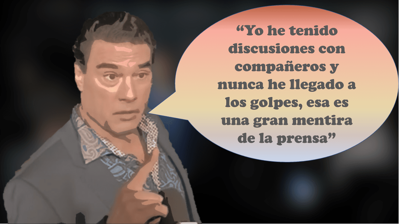 Las frases de Eduardo Yáñez durante sus disculpas en El Gordo y la Flaca por su cachetada al reportero Paco Fuentes, de Univision.