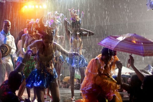 La coronación de Palencia se celebró bajo la lluvia en el estadio sófbol "Argemiro Bermúdez Villadiego", del barrio Chiquinquirá, de Cartagena, en el norte de Colombia.