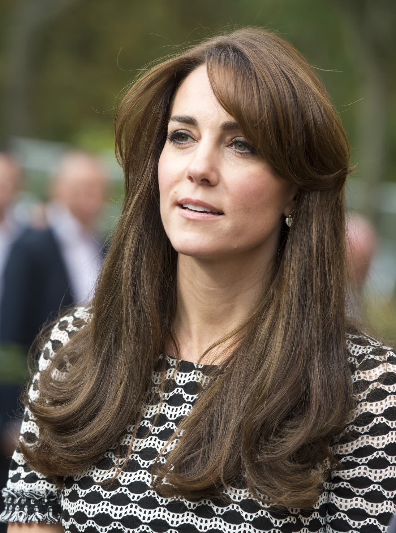 La duquesa reapareció con un nuevo estilo en su cabellera.