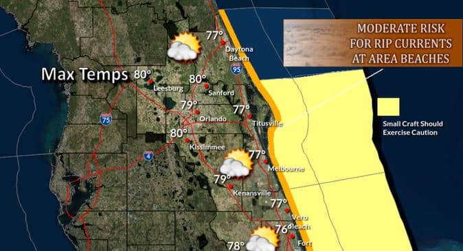 Se esperan días más cálidos para Orlando: temperaturas podrían llegar a 82 grados