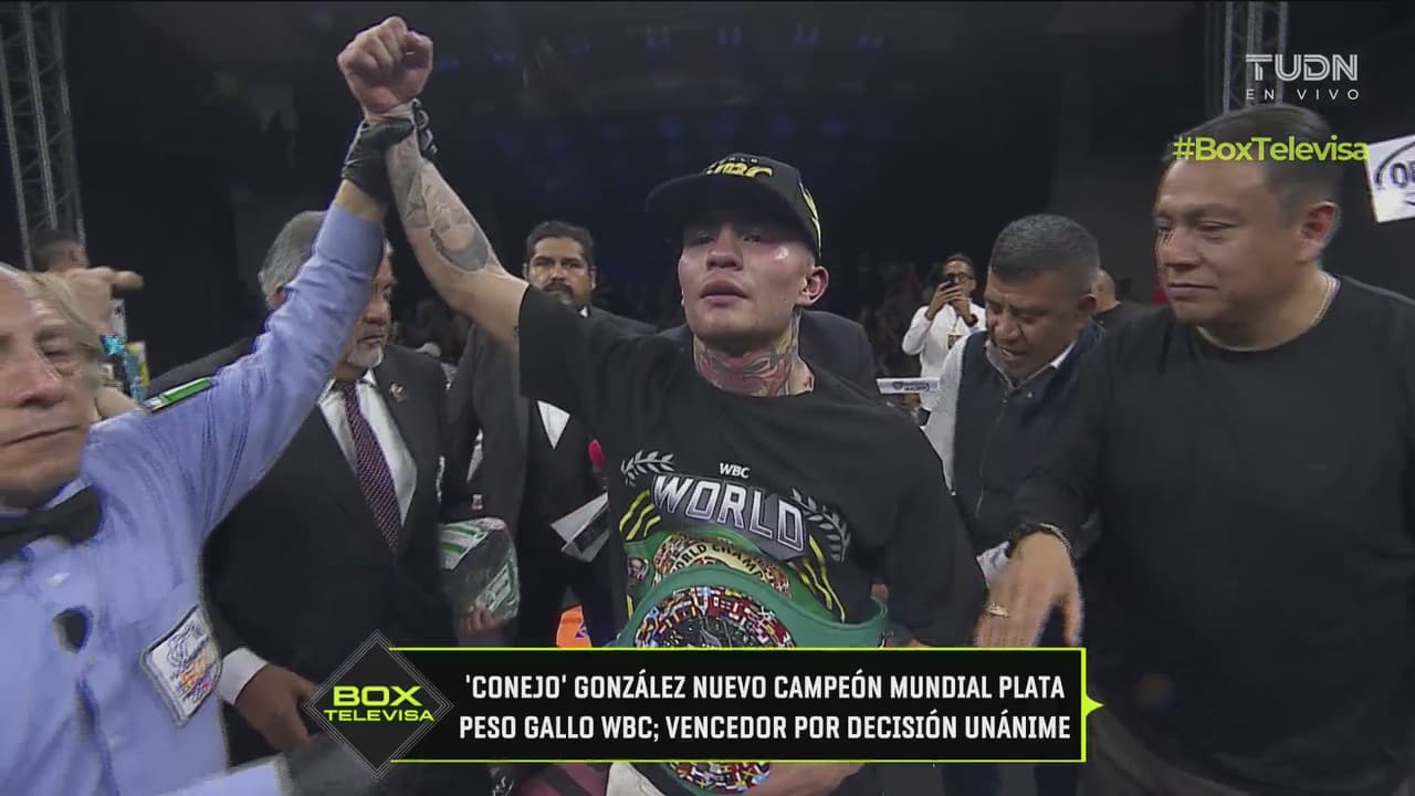 Alejandro ‘Conejo’ González se queda con el cinturón del WBC 