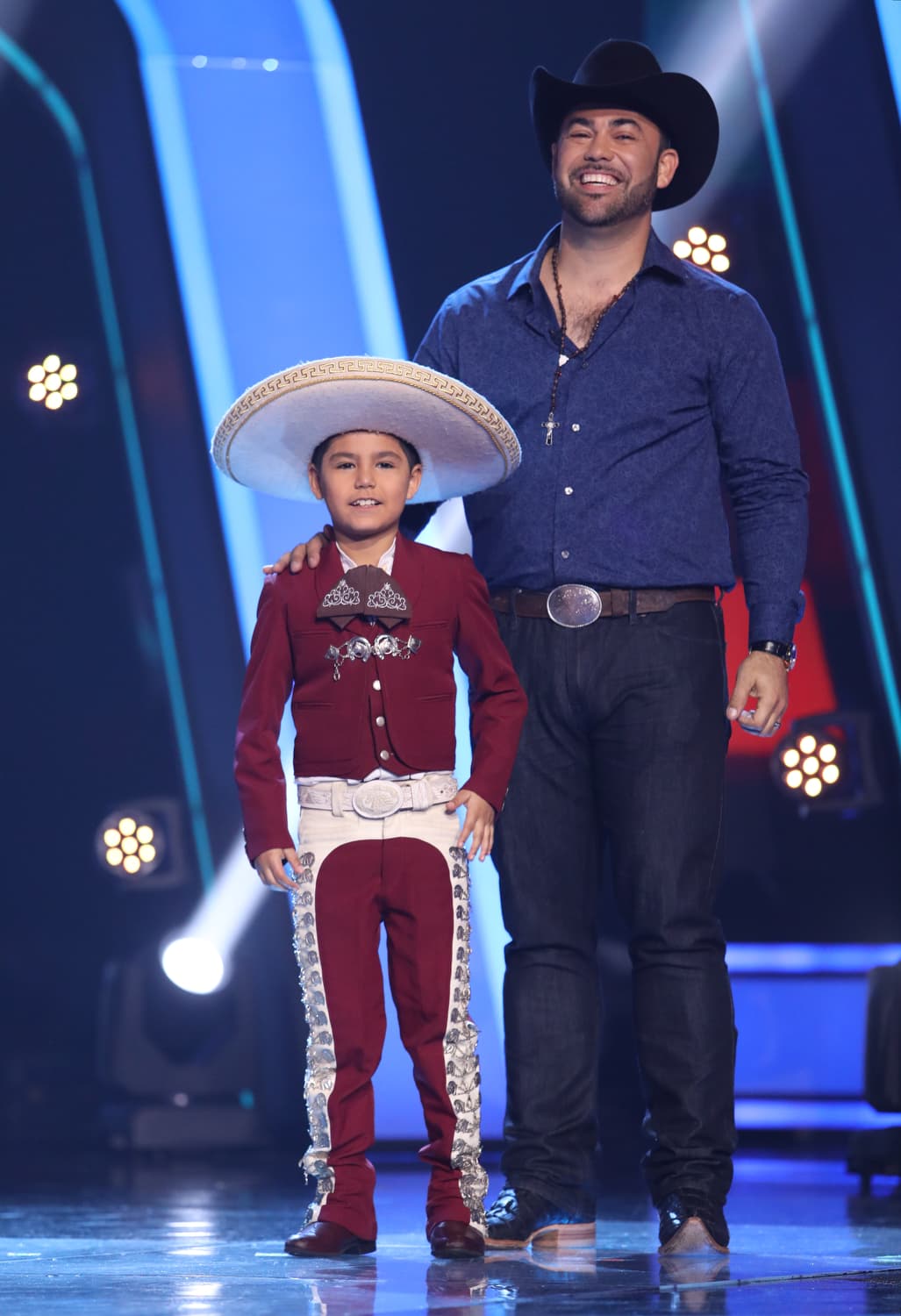 Los jueces quedaron encantados con su voz.