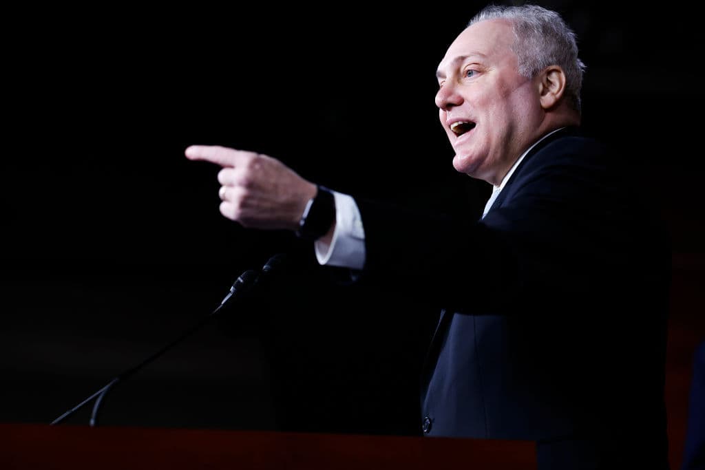 El líder de la mayoría en la Cámara Baja, Steve Scalise.