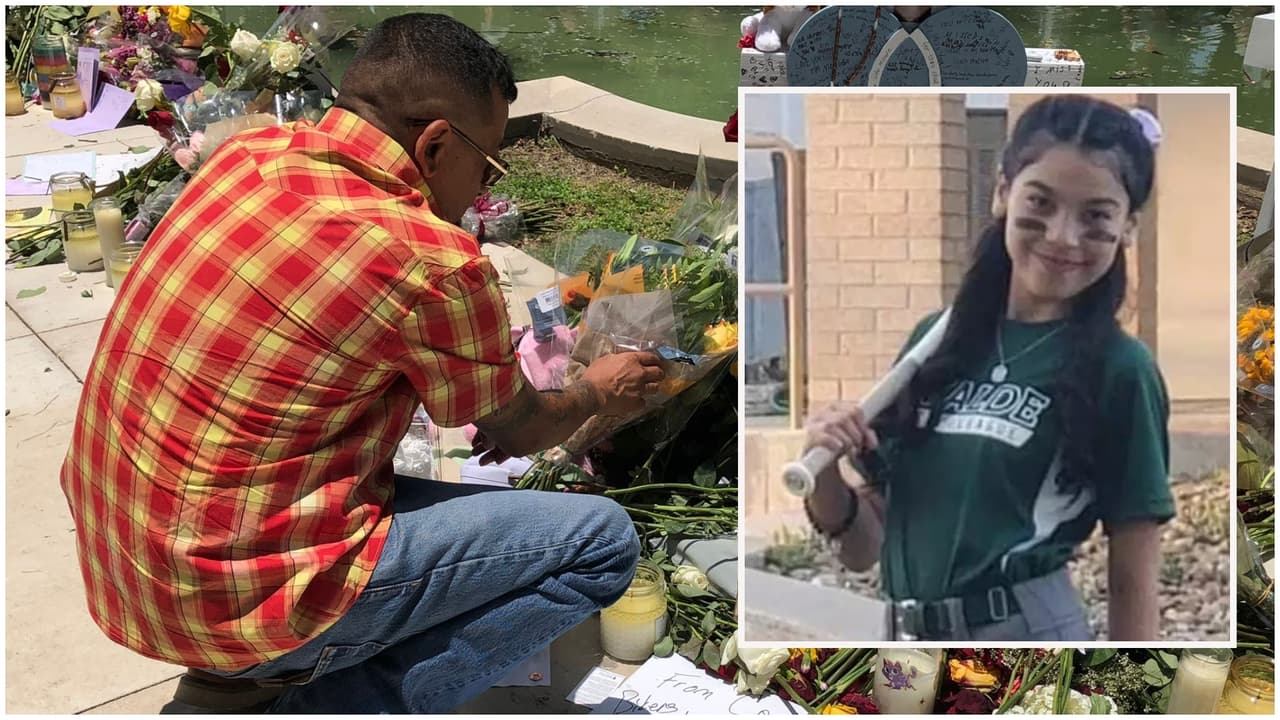 "Es algo que rompe el corazón": Padre se entera en la cárcel de la muerte de su hija en Uvalde