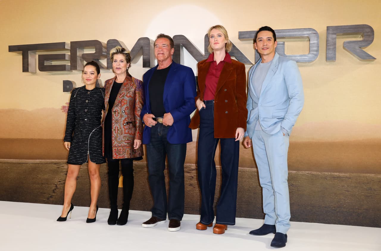 La actriz recientemente logró su primer papel en Hollywood en la cinta
<b><a href="https://www.univision.com/shows/despierta-america/como-es-arnold-schwarzenegger-fuera-del-set-los-jovenes-latinos-de-terminator-dark-fate-lo-comparten-video" target="_blank">'Terminator: dark fate'</a></b> donde comparte créditos con Arnold Schwarzenegger y Linda Hamilton.