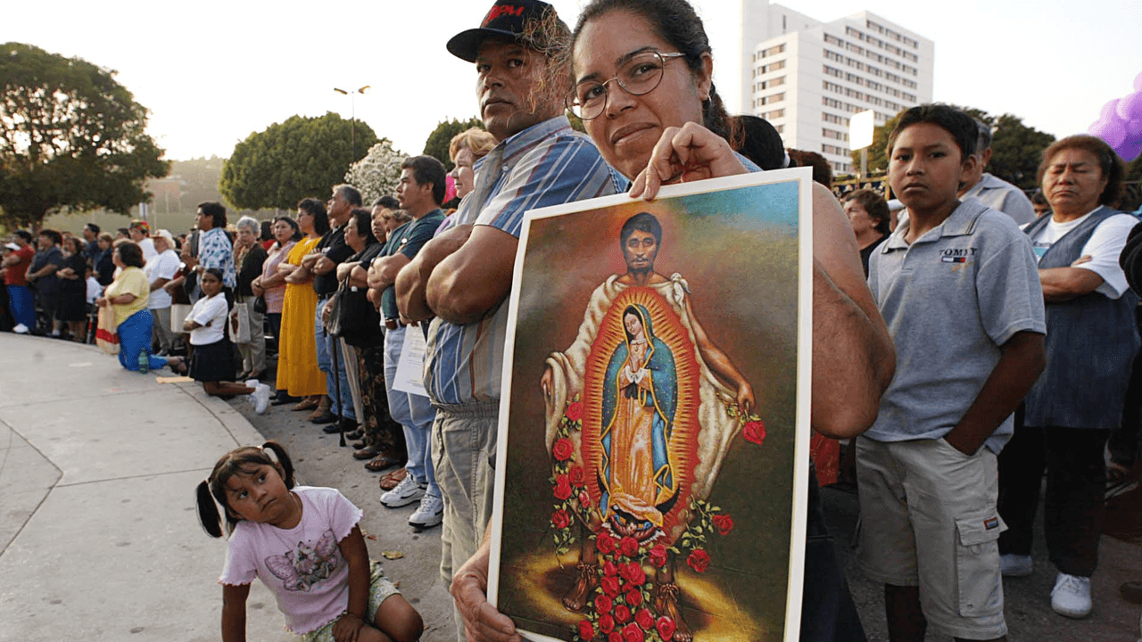 La Virgen de Guadalupe se le apareció a Juan Diego