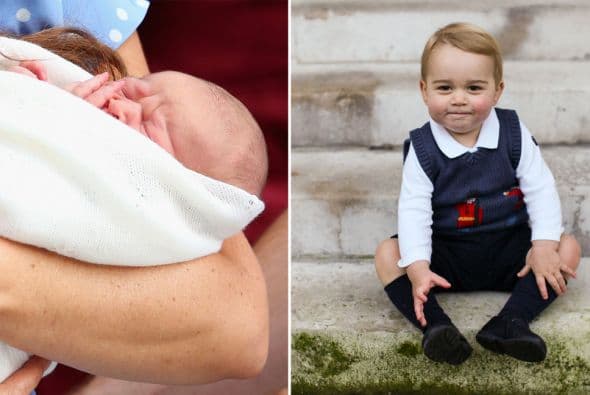 Los duques de Cambridge nos adelantaron el regalo de Navidad. Compartieron tres encantadoras fotos del principito George Alexander Louis, veamos como ha crecido este pequeñín.
