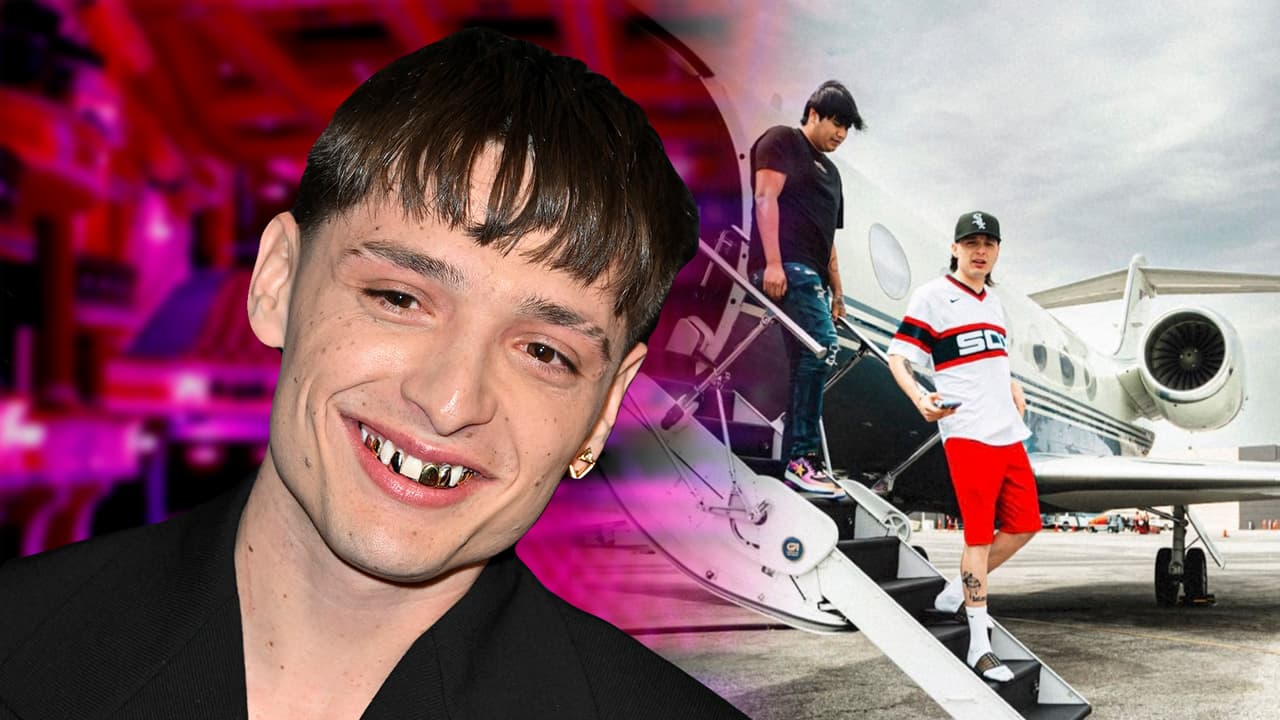 La lujosa vida de Peso Pluma: su sonrisa vale más de 70 mil dólares