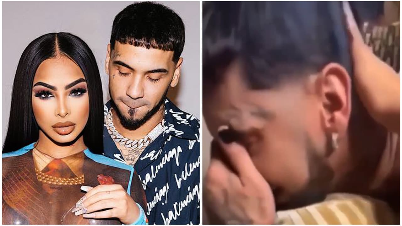 Anuel se tatuó el nombre de Yailin en un lugar no tan doloroso como el de Karol G