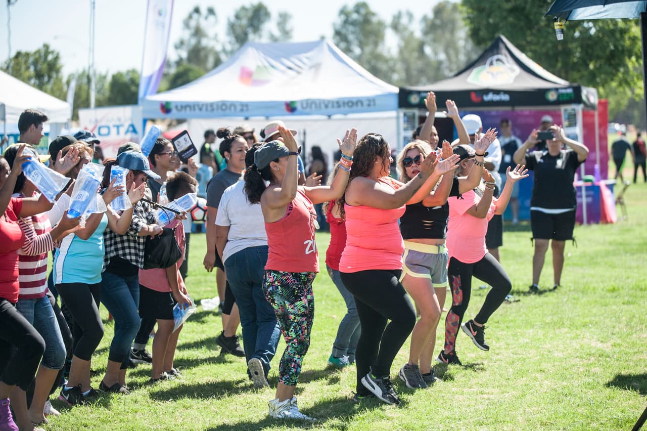 Diversión familiar en Copa Univision Fresno.