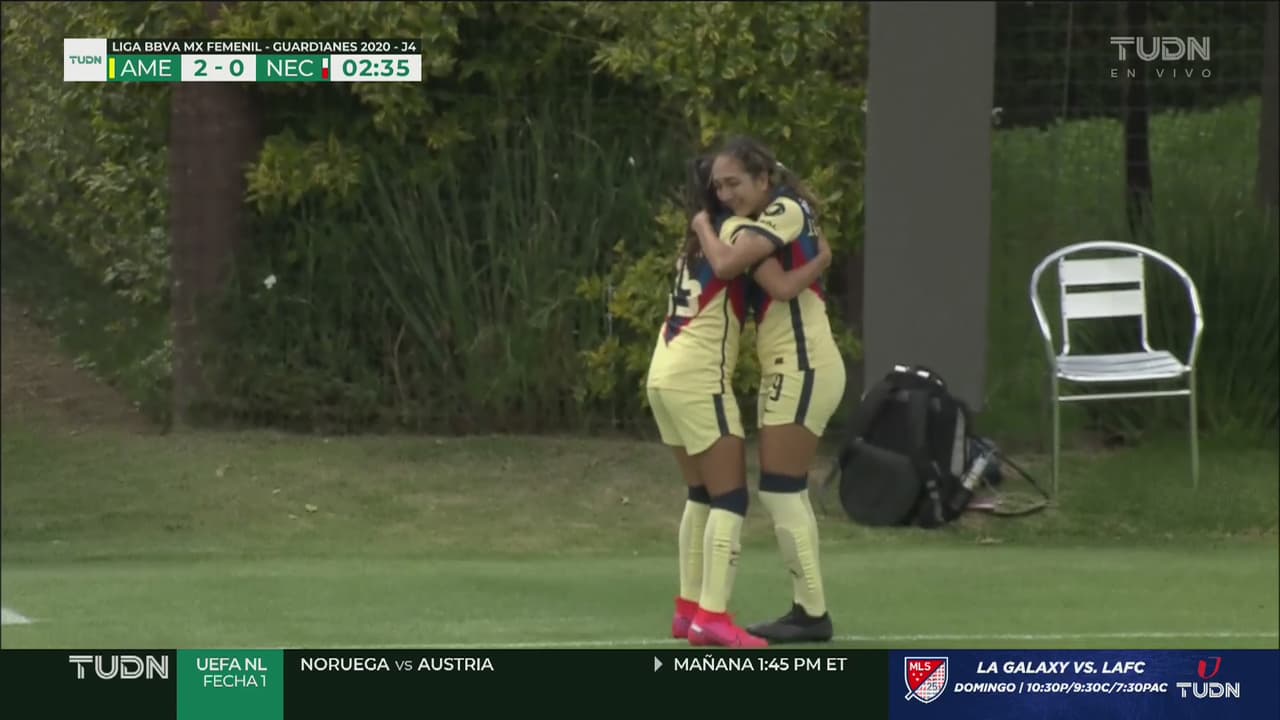 ¡Llega el segundo! Janae González no perdona y le anota el segundo a Necaxa