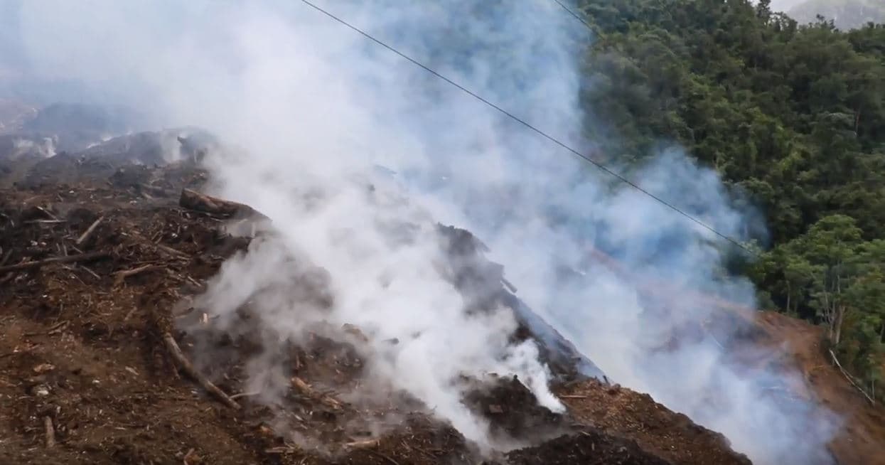 Claman por ayuda del gobierno estatal tras fuego de grandes proporciones en Cayey