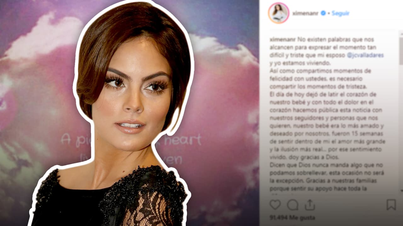 Ximena Navarrete reaparece tras perder a su bebé y manda un mensaje a mamás que han sufrido como ella