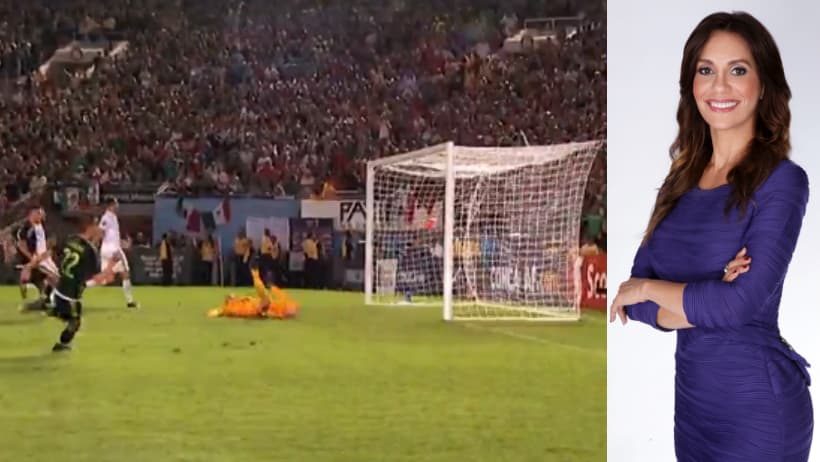 Acompaña a Liliana Ayende a dar el primer golazo de la Copa América Centenario