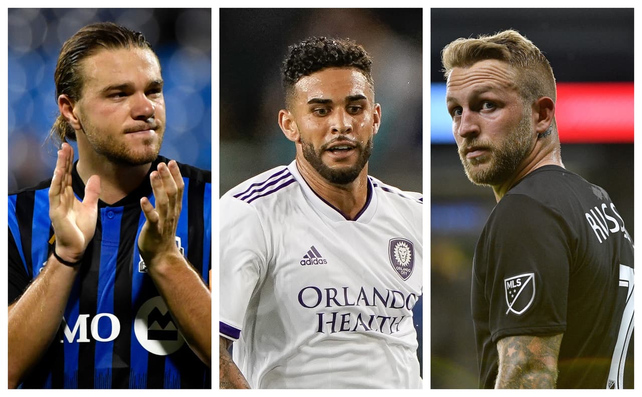 Samuel Piette (Montréal Impact), Dom Dwyer (Orlando City SC), Johnny Russell (Sporting Kansas City)