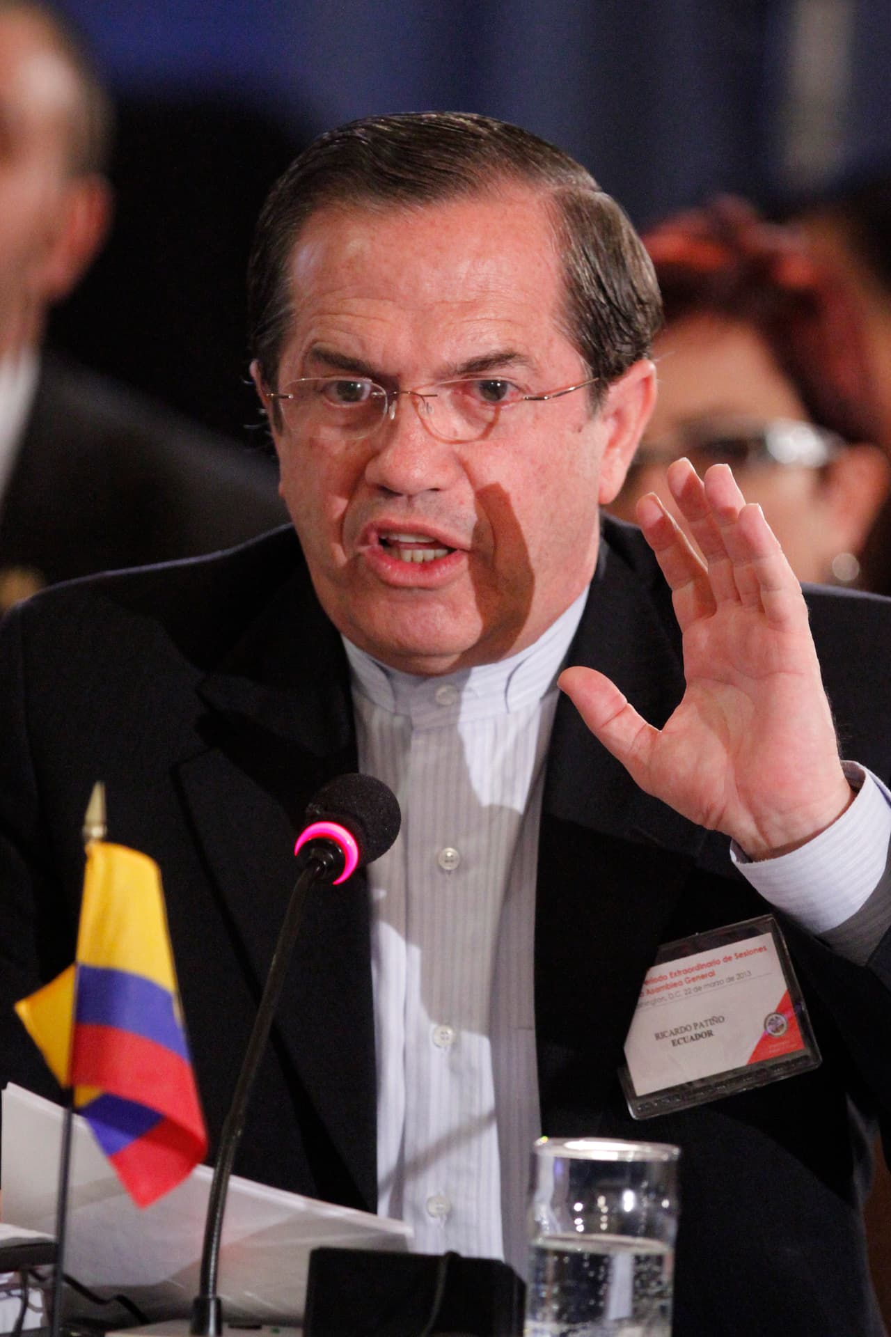 Hace poco más de un mes, el excanciller de Ecuador, 
<b>Ricardo Patiño</b>, anunció que el gobierno de México le había concedido asilo
<b> </b>debido a la persecución política que sufre en su país. Patiño era el canciller de 
<a href="https://www.univision.com/temas/rafael-correa">Rafael Correa</a>. "Llegué en abril a México y le pedí al gobierno que me conceda la calidad de refugiado por razones políticas y me la acaban de dar".