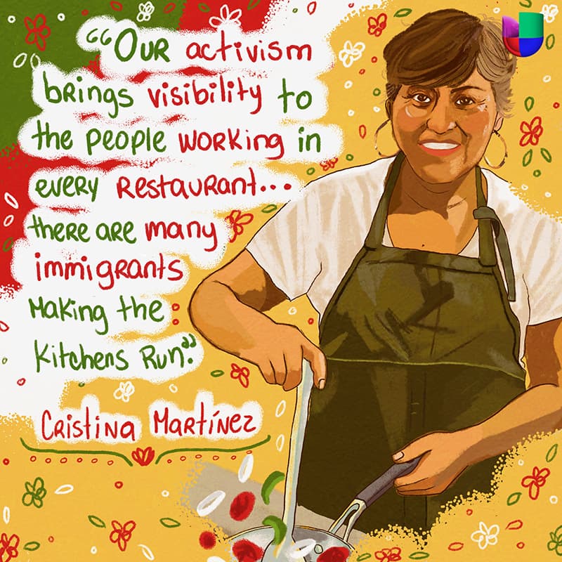 Mexcian chef Cristina Fernandez was recognized by Univision as one of 
<a href="15 Latinas who are changing the world as we know it">15 Latinas who are changing the world as we know it.</a>