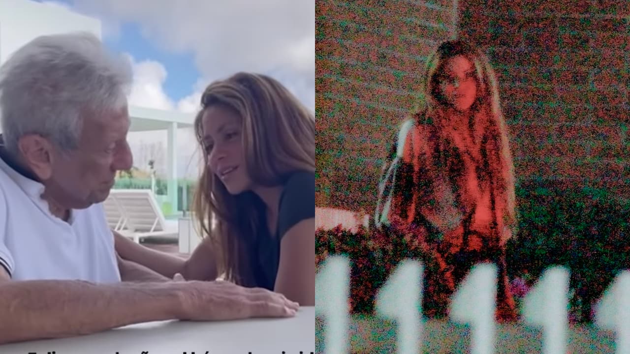 Captan a Shakira "preocupada" en Colombia ante "complicado" estado de salud de su padre