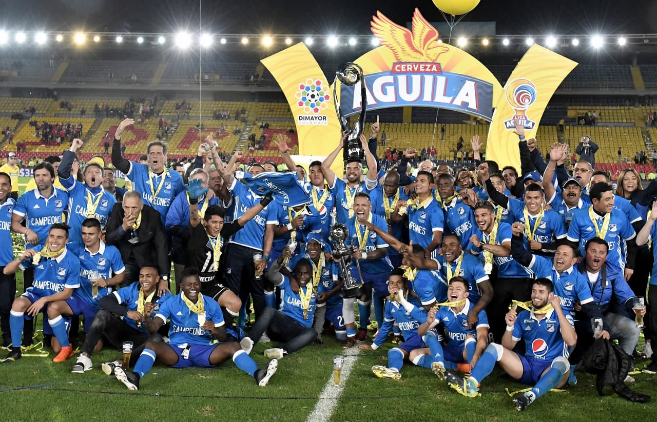 La buena noticia para este azul, es que recuperó su corona en 2017. Millonarios fue campeón en el torneo del segundo semestre del año y es vigente campeón en Colombia.