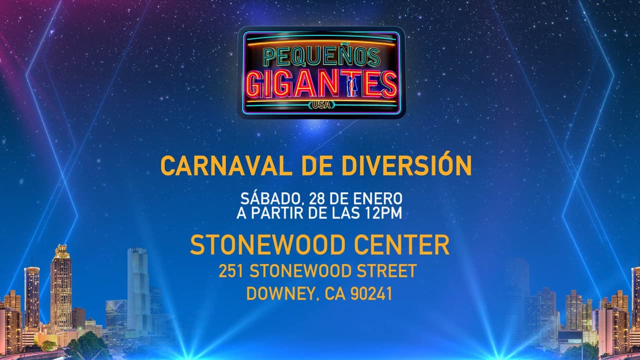 ¡Pequeños Gigantes celebra con un carnaval en Los Ángeles su regreso a la televisión!