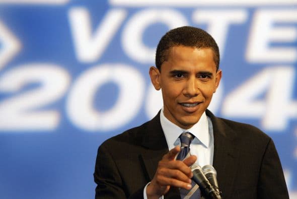 Barack Obama se catapultó a la escena política en la convención demócrata de 2004 en Boston, con un vibrante y apasionado discurso en el que expuso su visión de una política de consensos que sedujo al país.