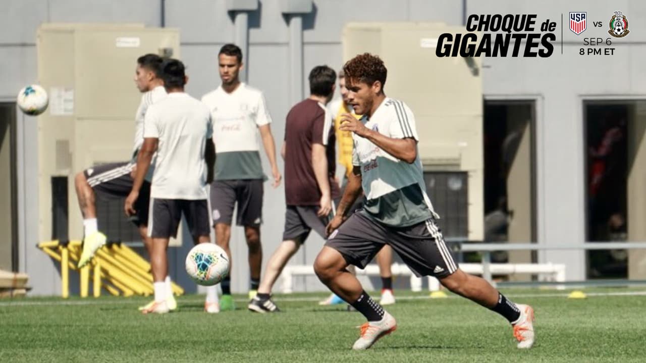 El Tri ya entrenó completo en Nueva Jersey