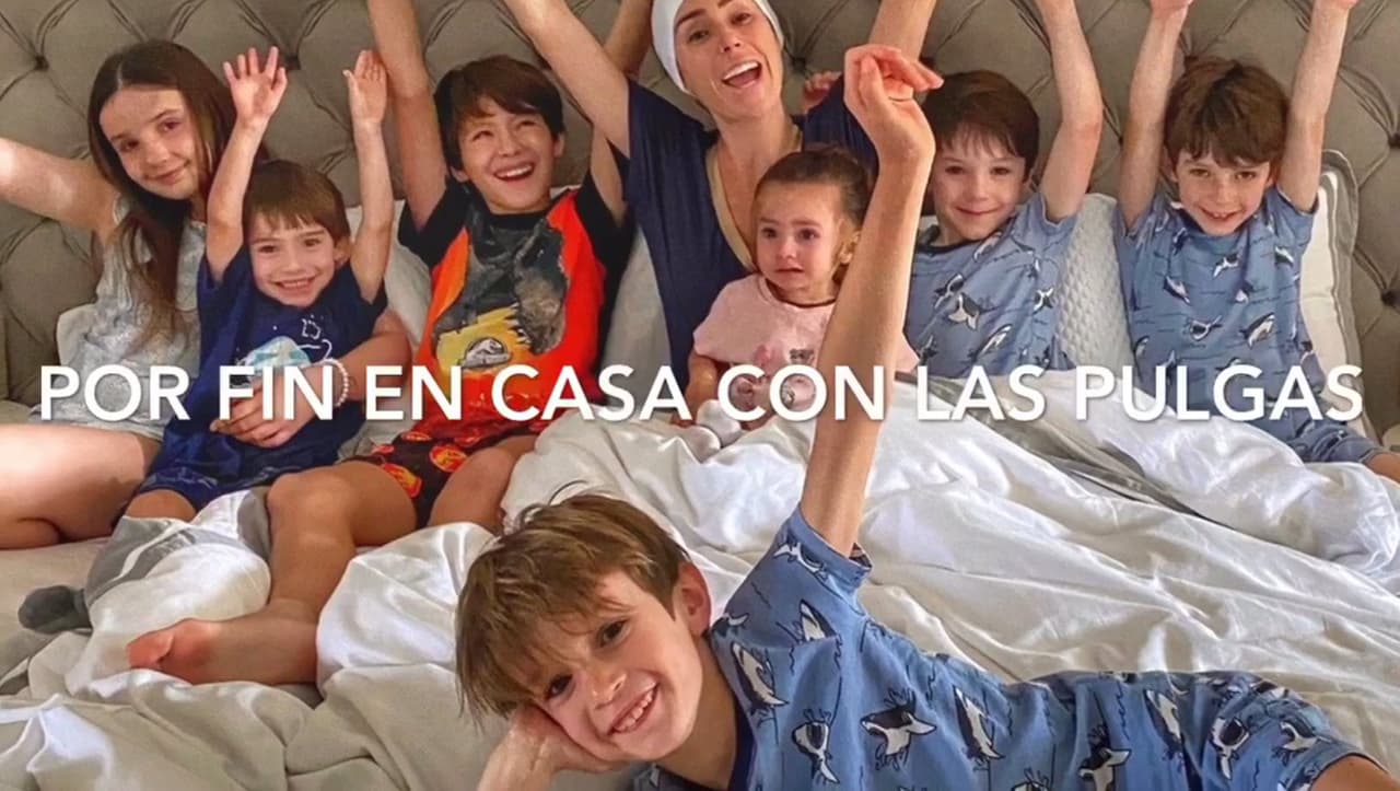 <b><a href="https://www.univision.com/famosos/despues-de-dos-meses-en-cama-ines-gomez-mont-anuncia-cuando-y-como-regresara-a-la-television-fotos">Sus hijos fueron "su mejor medicina"</a></b> para recuperarse y los más felices de tenerla de nuevo junto a ellos.