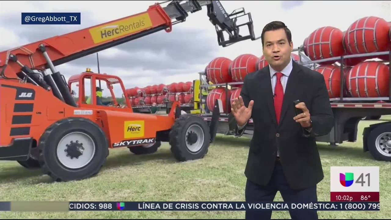 Aquí tenemos las características de 
<b>cómo será la barrera que la administración de Texas quiere implementar en el estado</b>.