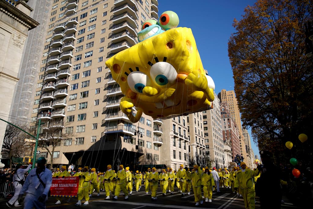 Tampoco podía faltar Bob Esponja, uno de los personajes más queridos de los niños y adultos.