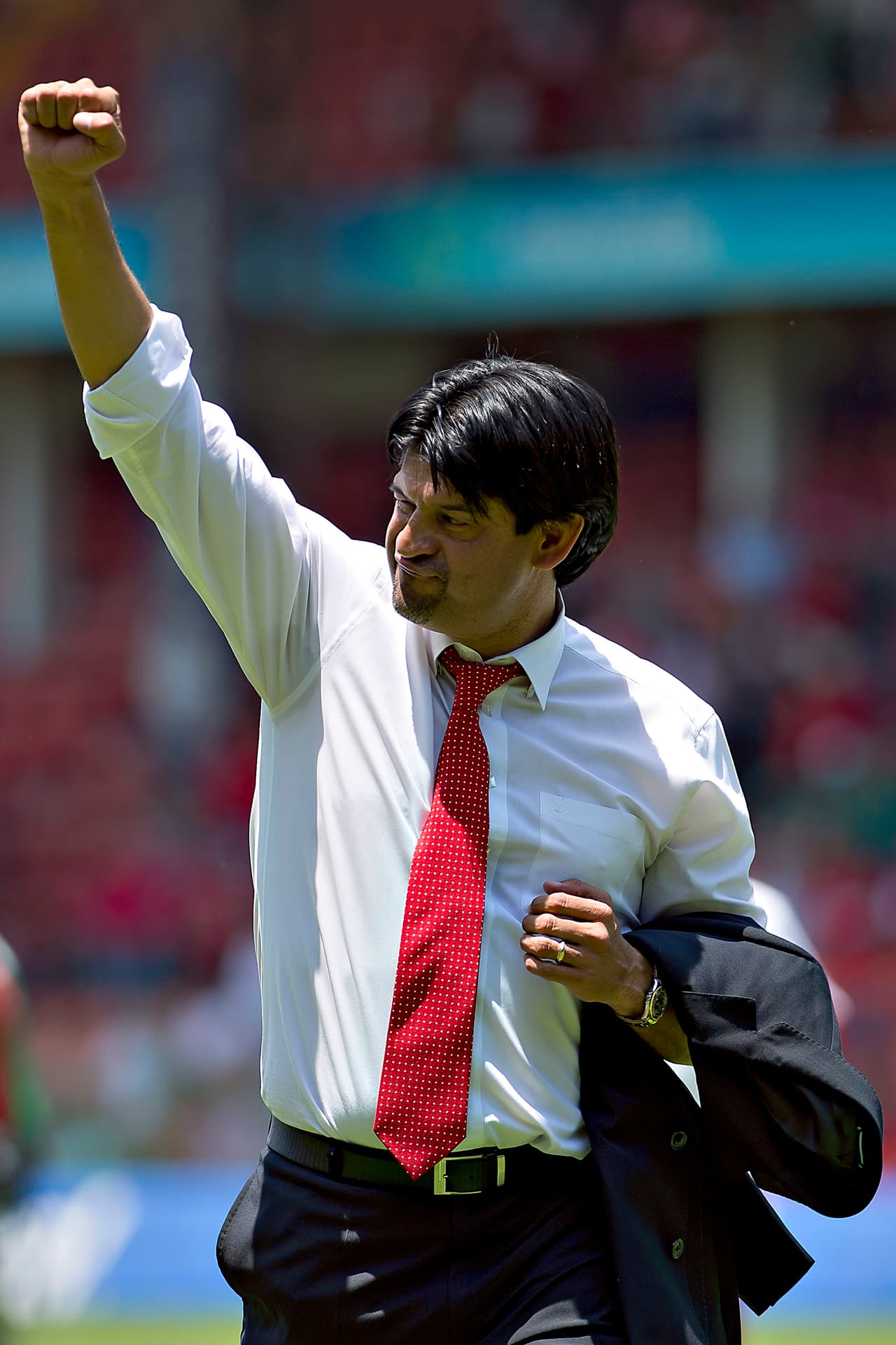 Y algo de lo que más se le recriminó fue la falta de campeonatos como entrenador. Se fue en blanco en el 2016.