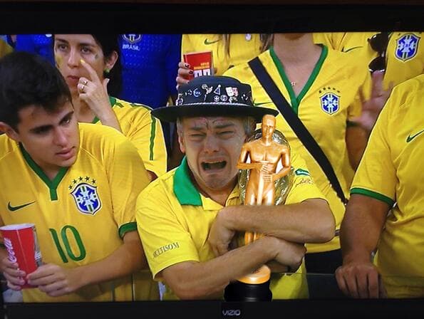 La gente se divierte con que el actor todavía no tenga su Premio de la Academia.