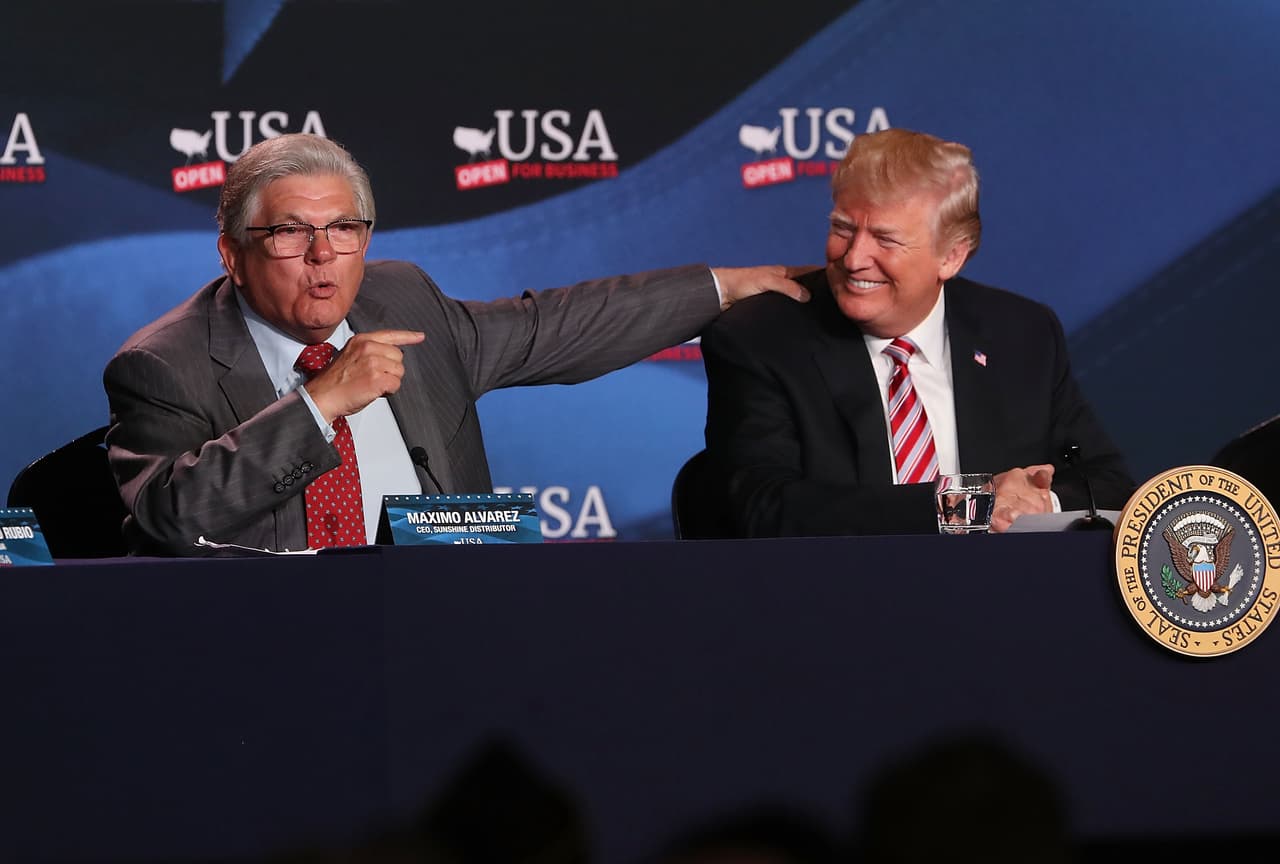 Cubanoamericano de Hialeah, Máximo Álvarez, presente en la primera noche de la Convención Nacional Republicana