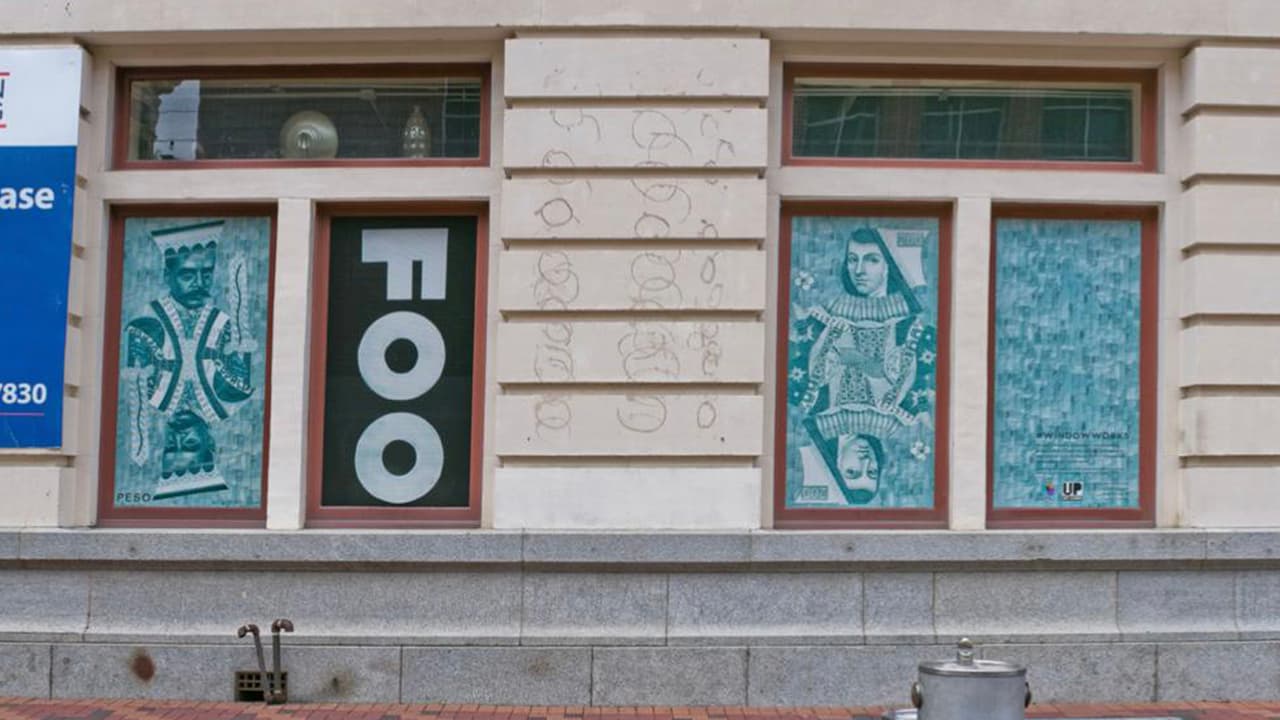 Jorge Ibarra, artista venezolano, dijo que "la visión y misión de mi proyecto se basa mucho en la intervenciones urbanas".