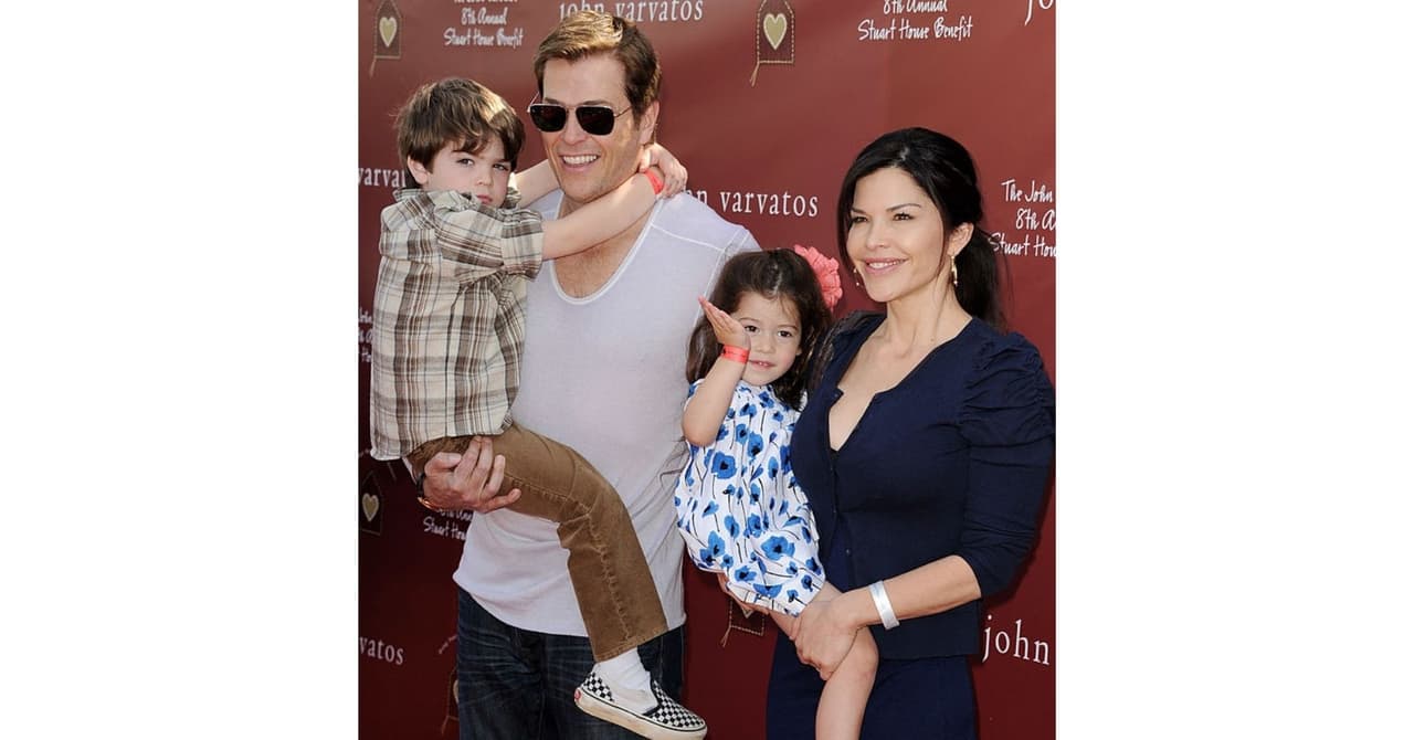 Lauren Sánchez y sus hijos