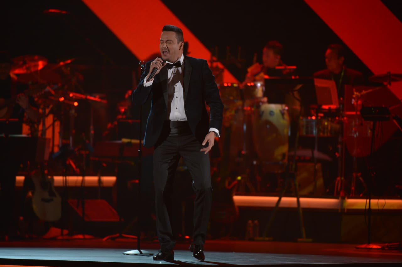 Con este ritmo, Victor Manuelle puso a bailar al MGM Grand Arena.