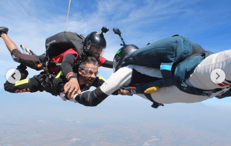 La divertida aventura fue filmada por el influencer Juanpa Zurita y posteriormente fue compartida en su canal de Youtube donde tiene una sección dedicada a este deporte extremo.
<br>