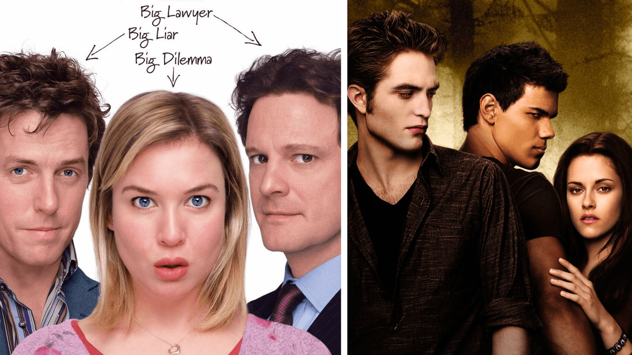 Los 6 mejores triángulos amorosos del cine: 'Crepúsculo' fue de los más intensos