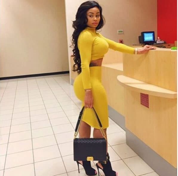 Blac Chyna asistió a la premiación como 
<b>invitada de Christopher Trujillo</b>, un productor musical que ha trabajado con estrellas de la música, como Ariana Grande.
<br>