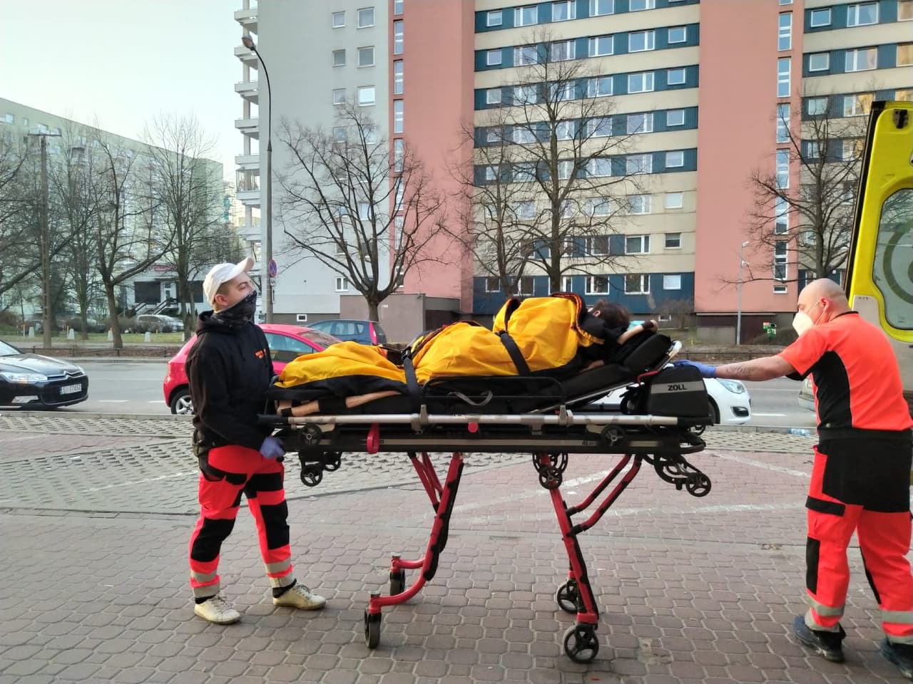 Juan Arredondo es atendido en Kiev.