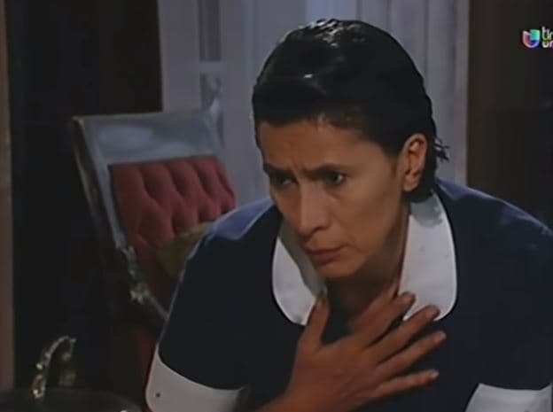 'La muda', que en realidad se llamó Venturina García, fue el personaje al que Patricia Reyes Spíndola le dio vida en esta telenovela. 
<br>
