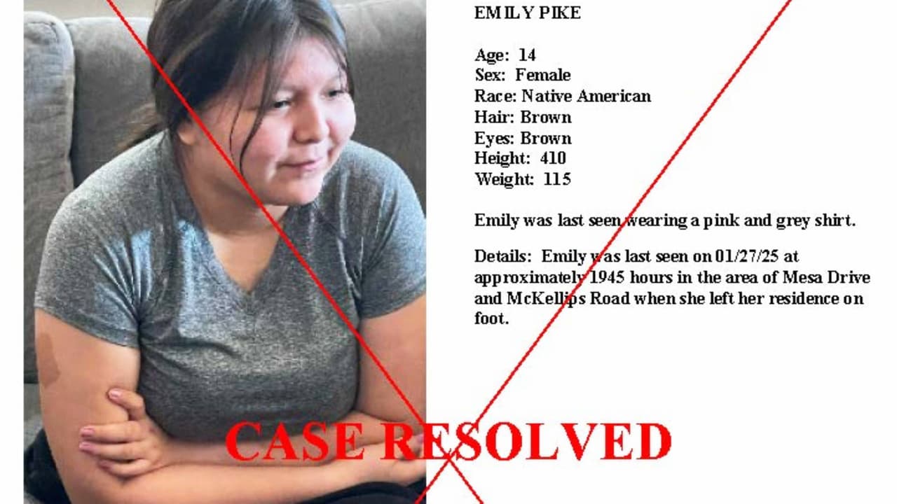 Identifican los restos hallados cerca de la US 60 como los de la niña desaparecida Emily Pike