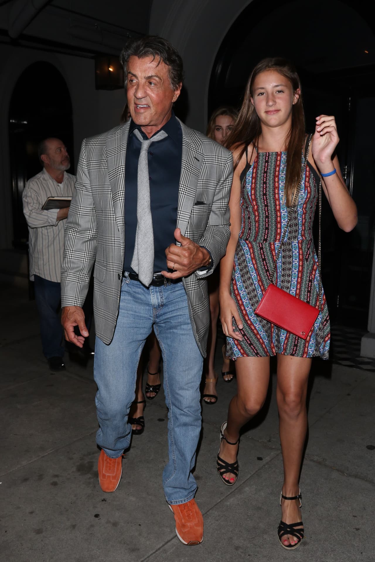 Aparecieron en el restaurante Craig's.