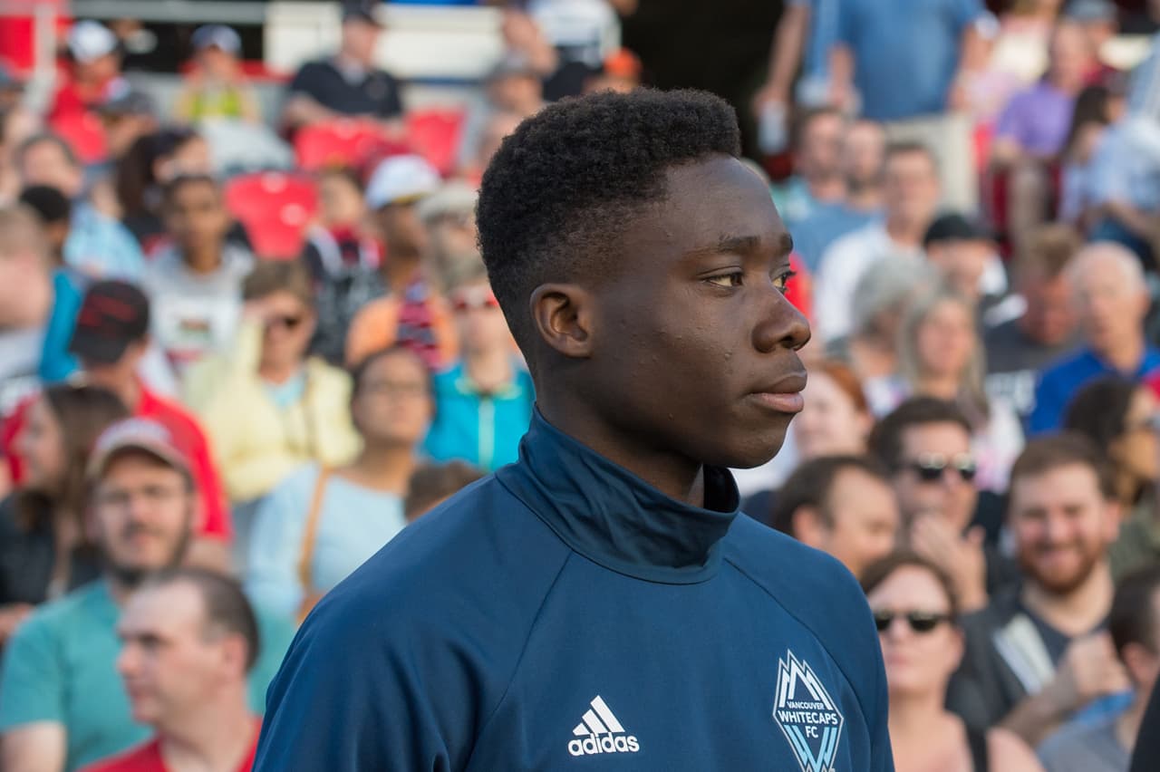 Con tan solo 15 años de edad, Alphonso Davies es el segundo jugador más joven en ser titular en la historia de la MLS