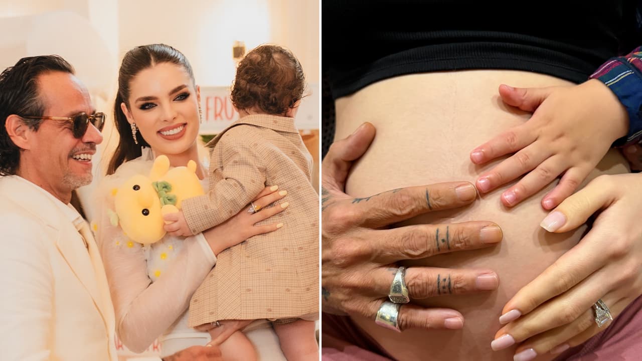 Nadia Ferreira y Marc Anthony tendrán segundo bebé: será el octavo hijo para el cantante 