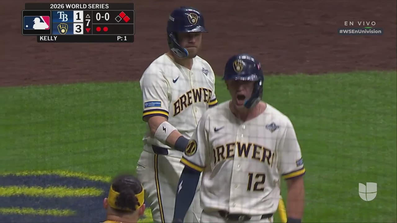 La tercera carrera de Brewers, Pratt timbra en la registradora