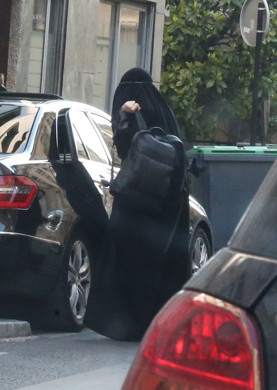 ¡Sí! Esa es la súper modelo.